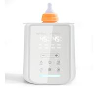 Baby Bottle Warmer,8-in-1Smart Touch Screen Milk Warmer & Sterilizer, Smart Temperature Control and Automatic Shut-Off, Food Warmer&Defrost BPA-Free Warmer for Breastmilk or Formula