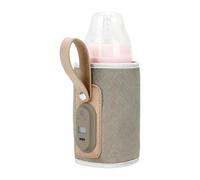 Baby Bottle Warmer - Baby Bottle Insulation Cover - USB Baby Bottle Insulation Cover Bottle Warmer with Display, Adjustable Temperature Control, Milk Warmer for Home/Family Travel