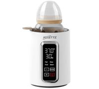 Baby Bottle Warmer, KOSTTE Bottle Warmer for Breastmilk & Formula, 24H Keep Warm, Food Warmer Electric Warmer for Reheating, Defrosting, Steam, BPA-Free