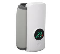 Baby Bottle Warmer, Portable Bottle Warmer for Travel, Fast & Easy Milk Warmer for Breastmilk& Formula, with Battery Powered Temperature Display, Comfortable Baby Feeding