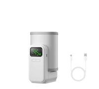 Baby Bottle Warmer Temperature Control Sleeve Build in Battery USB C Charging 6 Preset Temperature for Milk Large Capacity Battery Bottle Heater