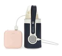 Baby Bottle Warmer, with Data Cable, 3 Temperature Adjustable, Portable Baby Bottle Warmer for Home on The Go (Dark Blue