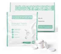 Baby Bottle Washer Detergent Tablets, 150 Count Fast-Dissolving Gentle Formula, Removes Milk Residue Grease & Odor, Compatible with All Brands, for Washer Sterilizer Dryer