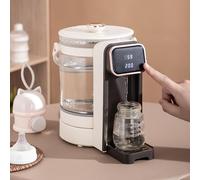 Baby Bottle Water Warmer Dispenser - Electric Kettle with Thermostat, Detachable Glass Tank, 3L Capacity, Accurate Temperature Control