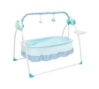 Baby Bouncer Chair Auto Baby Swing Electric CribRemote Control with Bluetooth,The timing function,5 Swing Speeds and 3 Timer, 12 Preset Lullabies