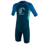 O´neill Wetsuits Reactor Spring 2 Mm Junior Short Sleeve Back Zip Shorty Black 24 Months Kids