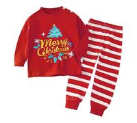 Baby Boy Girl Christmas Outfit - Christmas Snowman Jumpsuit Boys Party Christmas Hat Christmas Cotton Costumes Red Striped Clothes Xmas Christmas Costume Kids Boys Christmas Cosplay for Children