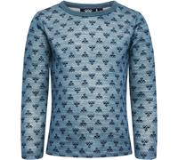 Baby boy long sleeve T-shirt Hummel Vilmp Bleu 2 ans