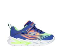 Baby boy Trainers Skechers Lights-Flex-Glow Ultra Bleu 22