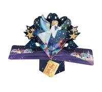 Baby Boy's 1st Christmas Card 3D Angel Pop Up Christmas Card Xmas Cards POP059X35