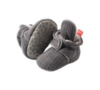 Baby Boys Girls Booties Infant Winter Warm Fuzzy Lined First Walking Winter Crib Shoes Newborn Soft Sole Non Slip Cosy Shoe 0-30 Months