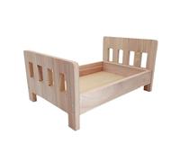 Baby Boys Girls Photoshoots Bed Wooden Bed Props Comfortable Newborns Posing Furniture Photography Crib for Studio