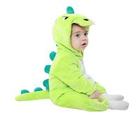 Baby Boy's Girl's Rompers Girl Boy Romper Set Fleece Long Sleeve Hooded Grows Outfits Cotton Pajamas Funny Cosplay Zip-Up Jumpsuit Newborn Clothes
