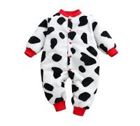 Baby Boy's Girl's Rompers Newborn Winter Warm Outfits Fleece Long Sleeve Hooded Romper Animal Onesie Jumpsuit Toddler Halloween Costume Autumn Black