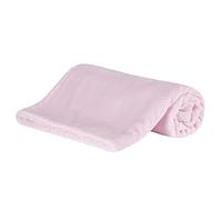 Baby Boys Girls Soft Fleece Blanket Newborn Luxury Sherpa Fleece Wrap Pink
