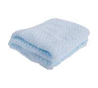 Baby Boys/Girls Supersoft Waffle Textured Blanket (75 x 90cm) (Sky Blue)