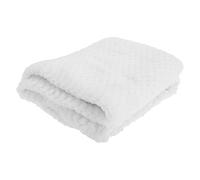 Baby Boys/Girls Supersoft Waffle Textured Blanket (75 x 90cm) (White)