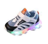 Baby Boys Shoes Size 3 Breathable Mesh Sneakers Comfort Fit Platform Sneakers Cute Round Toe Walking Shoes Fashion Running Trainers Multi-Colored Slip On Trainers Secure School Sneaker