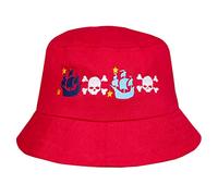 Baby Boy's & Toddlers Red Pirate Ships Summer Beach Bucket Sun Hat (1-2 Years)