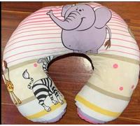 Baby Breast Feeding Pillow Nursing Pregnancy Baby Sitting Support - Safari Pink