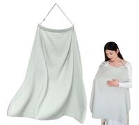Baby Breastfeeding and Pumping Nursing Cover Stroller Nursing Cover Muslin Cotton Nursing Cover 360° Coverage Breathable and Lightweight with Adjustable Neck Strap Nursing Apron for Mothers