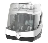 Baby Brezza 10 Minute Baby Bottle Sterilizer + Dryer - Superfast Electric Steam Sterilization - Universal Sterilizing for All Bottles, Pacifiers + Breast Pump Parts