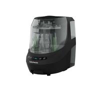 Baby Brezza Baby Bottle Washer Pro - Clinically Proven Better Cleaning - Washer, Steriliser + Dryer in One Appliance for Essentials Like Bottles + Pump Parts - Machine Replaces Brushes + Racks Black