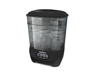 Baby Brezza Bottle Sterilizer and Dryer Advanced - 33% Faster - Largest Capacity Steam Sanitizer - Universal Sterilization Machine for All Bottles + Pump Parts - HEPA Air Filter