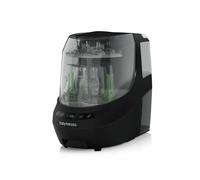Baby Brezza Bottle Washer Pro - 3-in-1 Baby Bottle Cleaner; Wash, Sterilise, Dry - Universal Cleaning for All Bottles: Plastic + Glass + Newborn Dummy + Breast Pump Parts - HEPA Filtration -All Black
