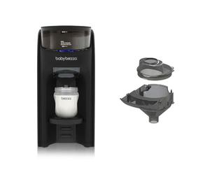 Baby Brezza - Formula Pro Advanced, Automatic Bottle Preparer and Formula Dispenser, Bottle Making Machine, Includes Funnel Refill and Cover, Black Set