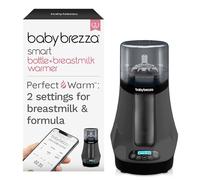Baby Brezza Smart Baby Bottle Warmer, Breastmilk Warmer + Defroster - Free App - Only Brand with Different Temperatures for Breastmilk + Formula - Universal Fit for All Bottles + Milk Bags, Charcoal