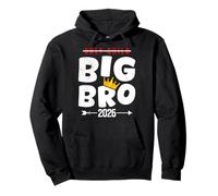 Baby Brother BIG BRO 2026 Only Child was yesterday Brothers Pullover Hoodie