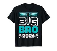 Baby Brother Big BRO 2026 Only Child was Yesterday Brothers T-Shirt