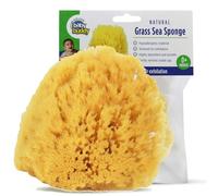 Baby Buddy Natural Baby Bath Sponge 4” Soft Grass Sea Sponge Soft on Baby’s Tender Skin, Biodegradable, Hypoallergenic, Absorbent Natural Sea Sponge, 1 Pack