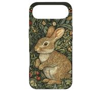 Baby Bunny Rabbit William Morris Style Vintage Case for iPhone Air