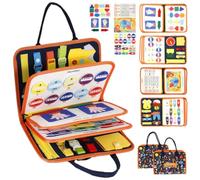 Baby Busy Book for 1 2 3 Year Old Toddler Felt Quiet Book Travel Busy Board