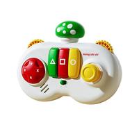 Baby Busy Toys For Travel - Fun Mushroom Busy Toy,Baby Musical Controller With 3 Modes, Fine Motor Skills, Educational Learning Game For Holiday