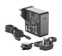 Baby Camera Monitor Charger, KFD Baby Monitor Power Supply USB C Switching Adapter 5V Output UK Plug USB-C Charging Cable VAVA Babysense MaxView Charger for All Baby Monitor with Type C Charger Port