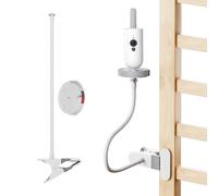 Baby Camera Mount Compatible with Philips Avent SCD923/26, SCD921/26, SCD643/26, SCD951/26 - Flexible Camera Stand without Drilling, Easy Installation for Cot & Shelf