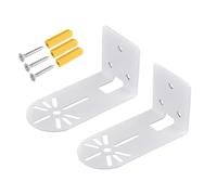 Baby Camera Wall Mounting - Camera Corner Mount Bracket | 2-Piece Wall Mounts Camera Holder | Punch Without Metal Small Walls Rack | Stand With Flexible Adjustment Accessories A Wide