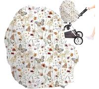 Baby Car Seat Cover for Girls Boys, Car Seat Canopy, Multiuse Nursing Covers, Infant Carrier Cover Summer, Breastfeeding Scarf Newborn, Ultra-Soft Breathable