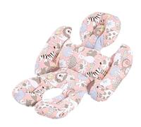 Baby Car Seat Cushion for Stroller | Stroller Head Body Support Insert | Cotton Fabric Stroller Cushion Insert for Baby Cradles, Strollers, and Car Seats