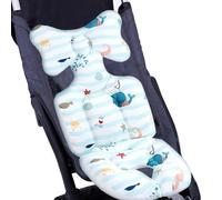 Baby Car Seat Cushion - Newborns Car Insert Liner,Baby Stroller Liner Head and Body Support Pillow Mats for Stroller Seats