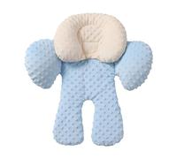 Baby Car Seat Pillow, Reversible Padding, 55x51cm, Stroller Insert to Support Baby, Sleep Protection Insert, Soft Texture, for Swing, Bouncer, Shopping, Camping, Garden, Park