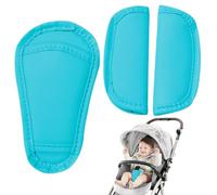 Baby Car Seat Straps Cover - Soft Cotton Dee Pads D 18x12.5cm for Carrier D Stroller Dl Car Seat, Protector Strap Shoulder C