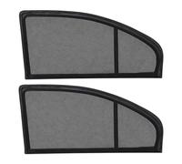 Baby Car Window Sun Shades, 2-Pack | Maximum UV Protection & Breathable Mesh | Enjoy Breeze & Roll Windows Up/Down | Fits Most SUVs, Trucks | Must-Have Baby Essentials & Car Accessories