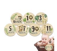 Baby Cards,Baby Announcement Cards Photo Prop Discs - Double Sided Baby Announcement Cards Baby, Photo Props Imtrub