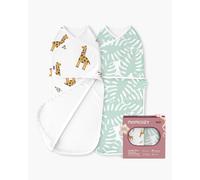 Baby-Care Bundle: Smart & Portable Sound Machine & Easy Swaddle Wrap | Swaddle wishes: Bravery