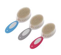 Baby Care Natural Wool Baby Brush Comb Baby Hairbrush Newborn Hair Brush Infant Comb For Head Massager