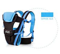 Baby Care, Newborn Baby Boys Girls Carrier Sling Wrap Versatile Backpack Front Back, Clothing for Baby Kids (Free Size Blue)